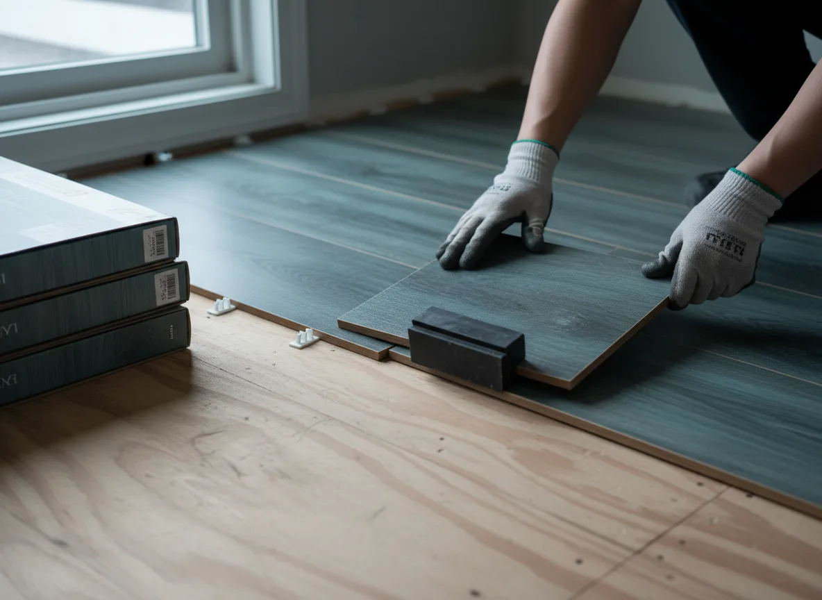 Luxury Vinyl Plank Installation company in Canaan, ME
